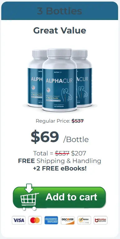 Buy AlphaCur 3 Bottles